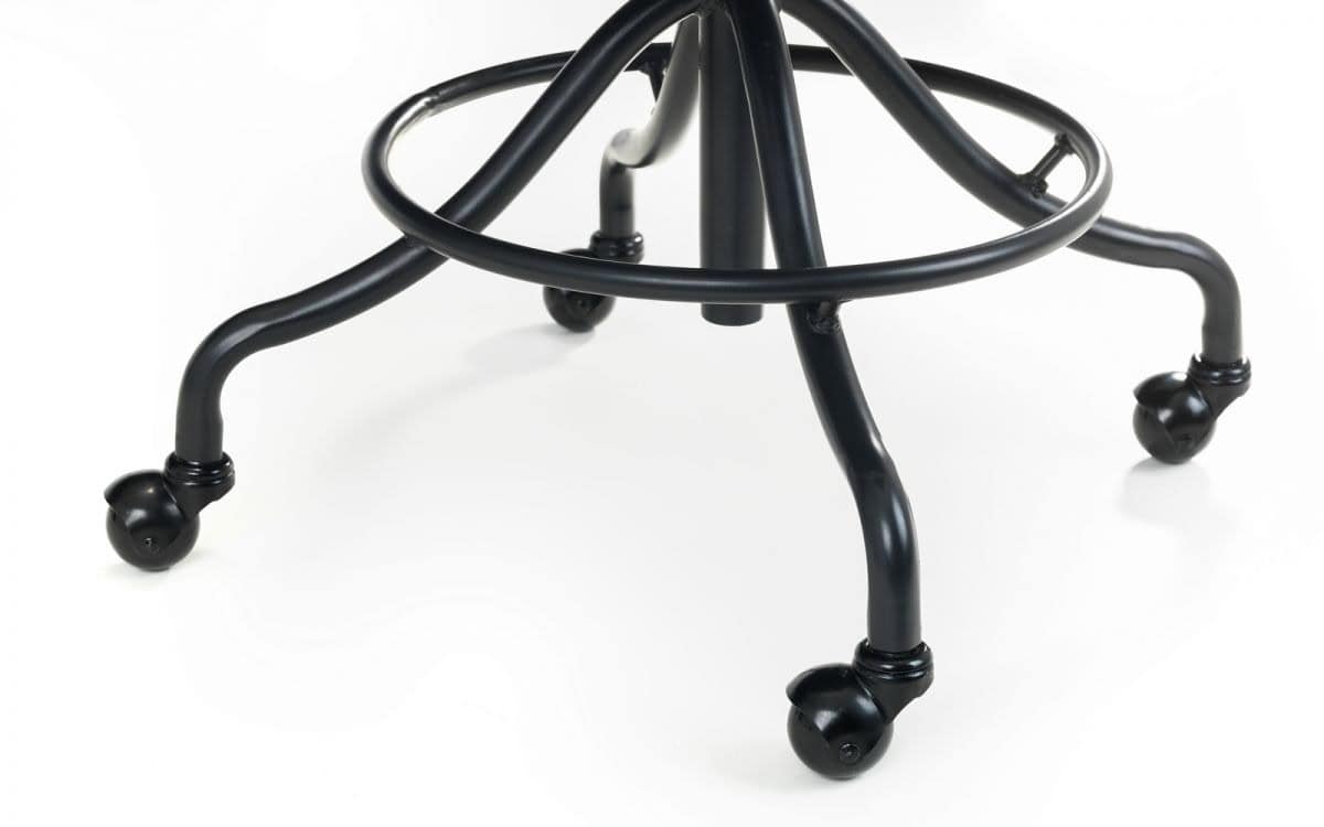 Gerry Office Chair - Brown & Black - Image 5