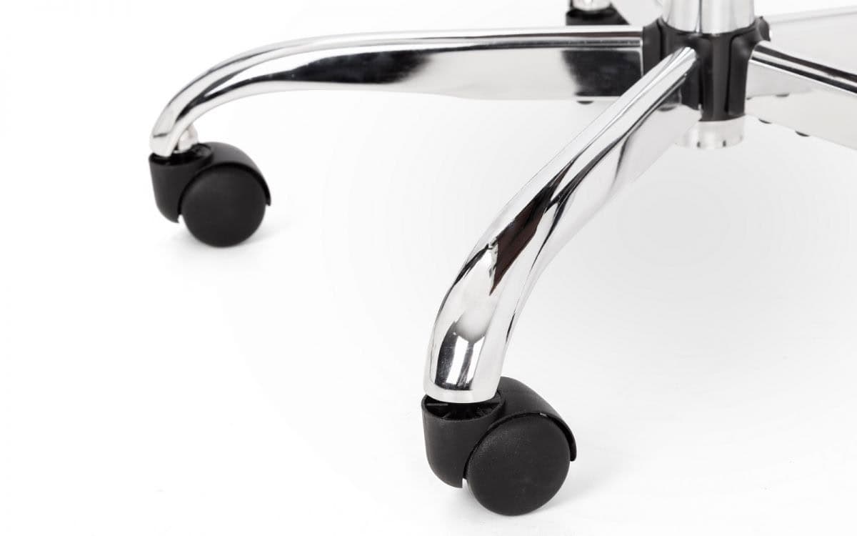 Simmons Office Chair - Black & Chrome - Image 3