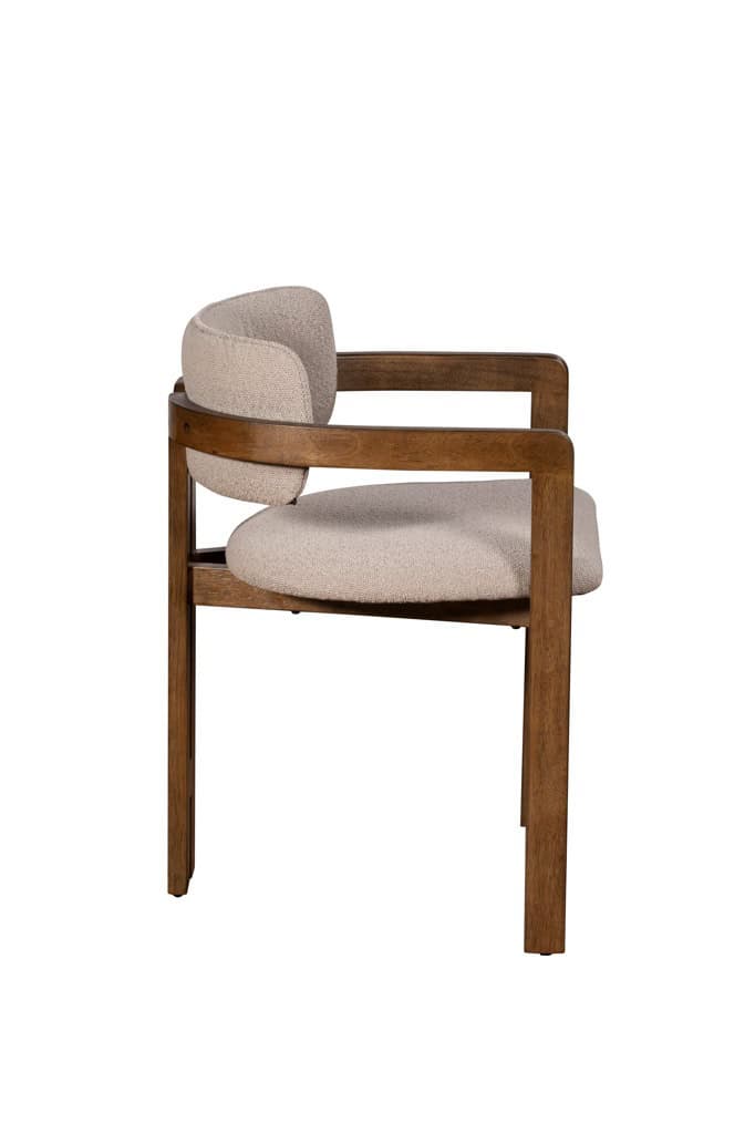 Grace Dining Chair (Pair) - Beige - Image 4