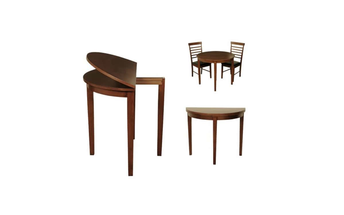 Hanover Dark Half Moon Dining Set (2 Chairs)
