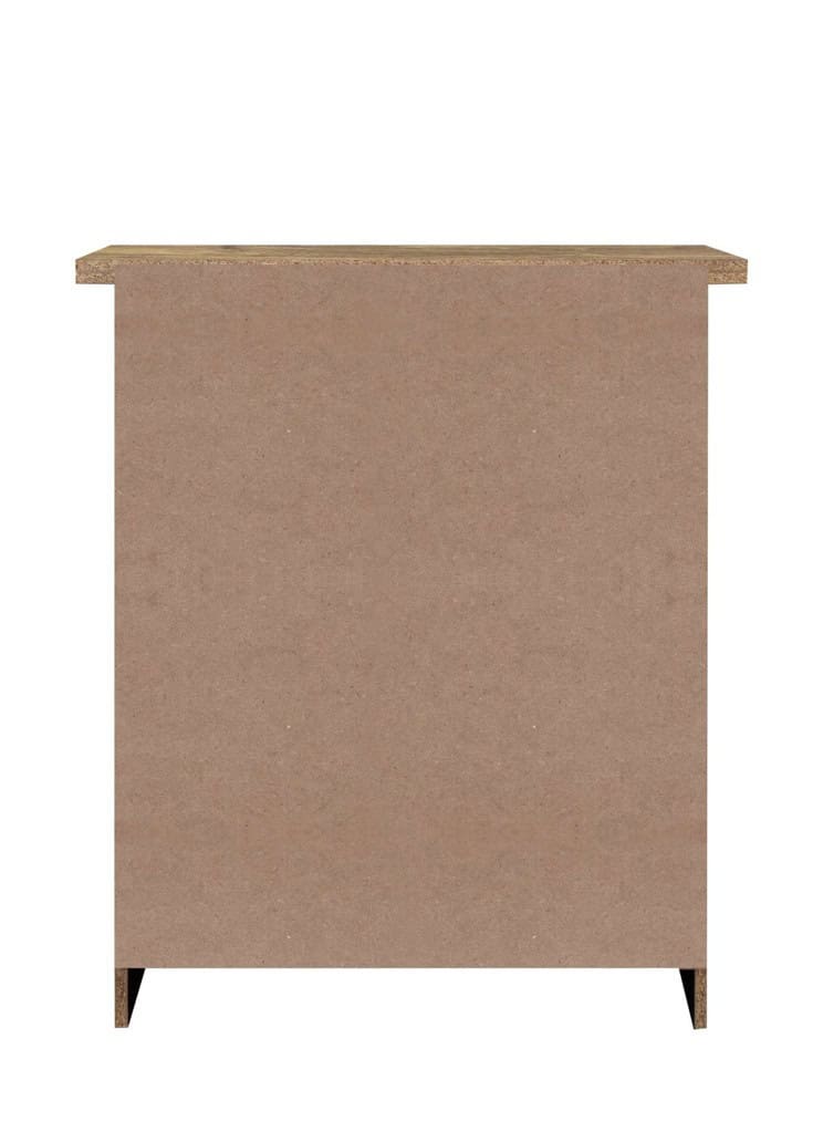 Highgate 4 Drawer Chest - Navy & Oak - Image 6