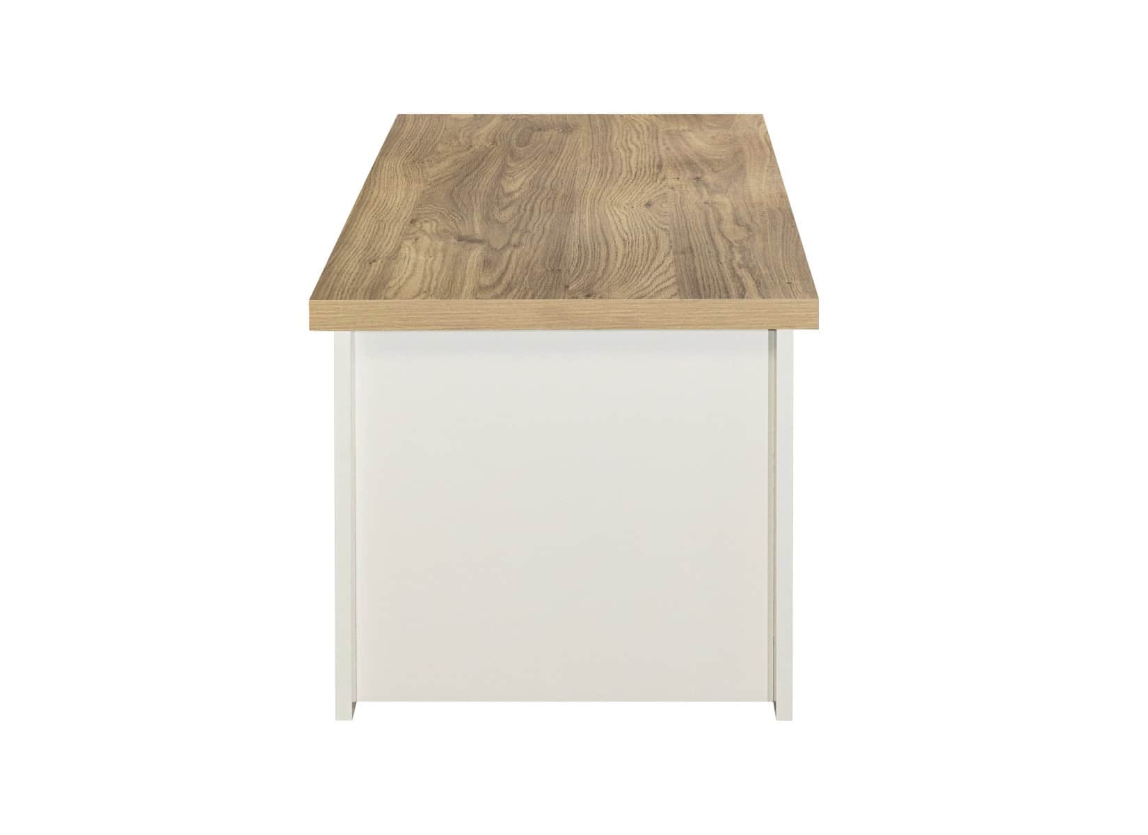 Highgate Coffee Table - Cream & Oak - Image 5