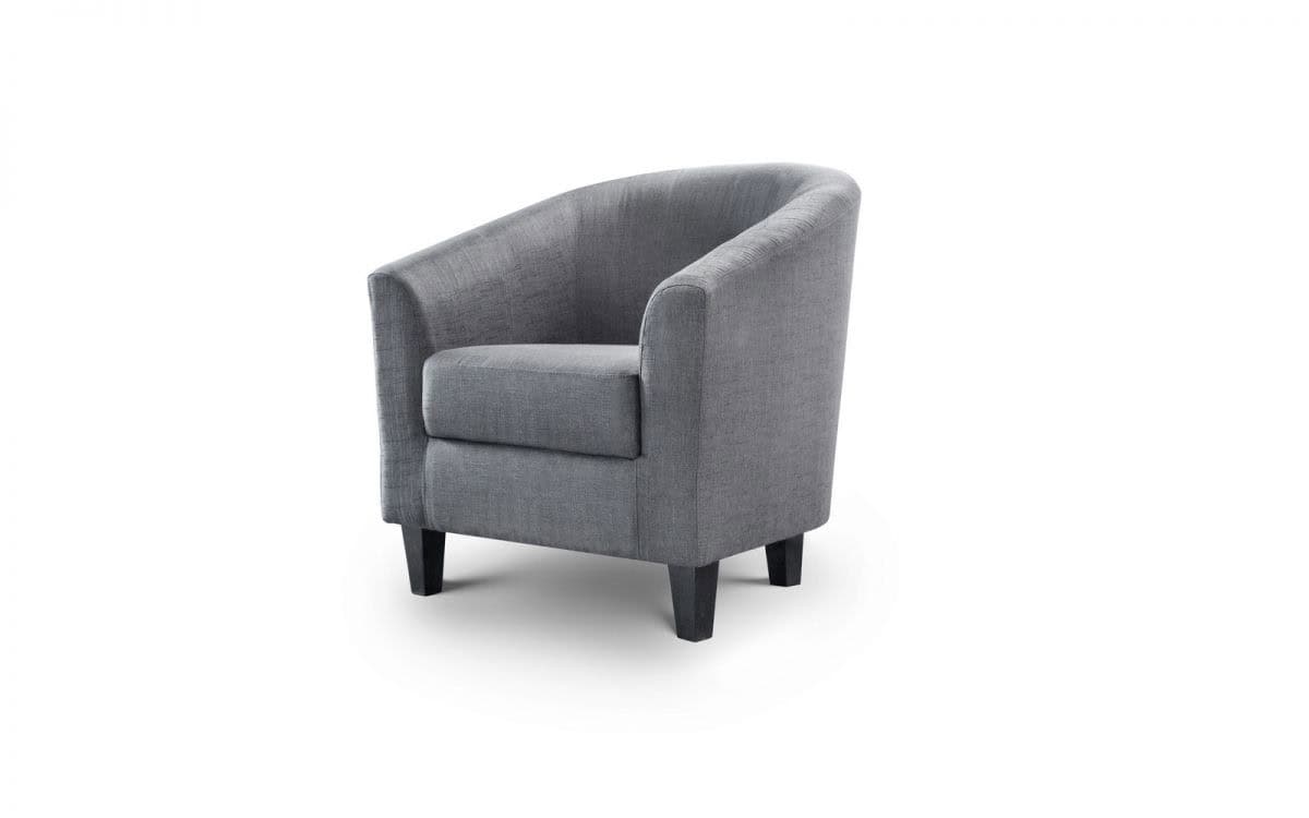 Lillie Tub Chair - Slate Grey - Image 2