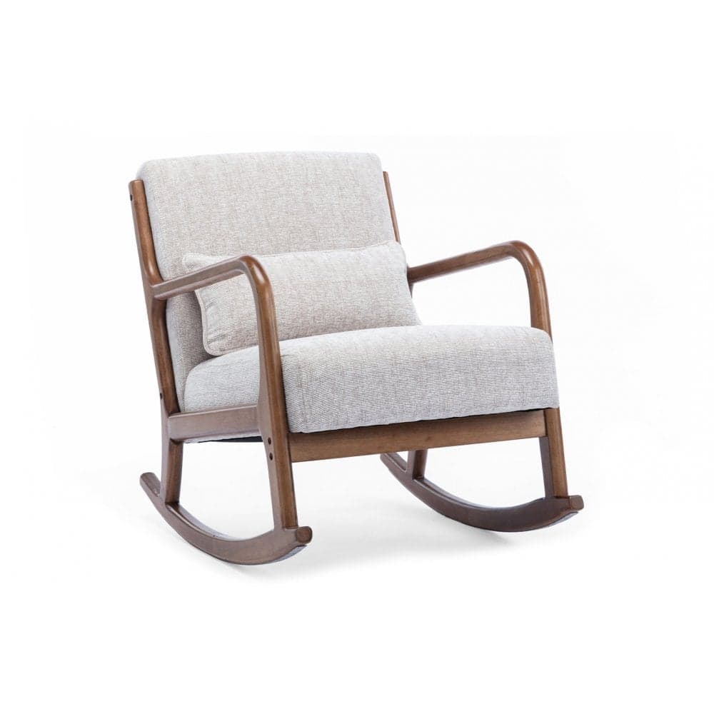 Inca Rocking Chair - Natural Chenille - Image 2