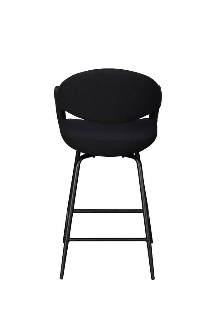 Jasmine Counter Chair (Pair) - Black - Image 3