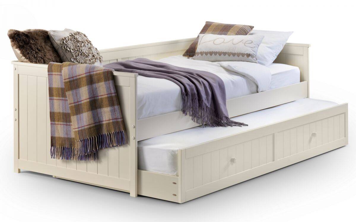 Harper Daybed & Underbed Trundle – Stone White