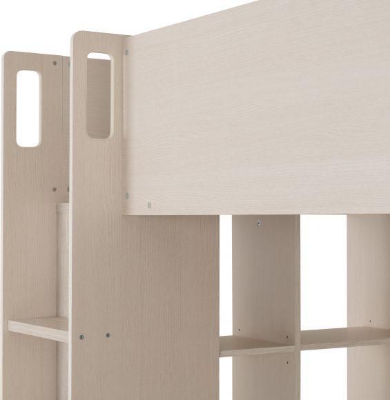 Jupiter High Sleeper Bed - White/Grey - Image 8