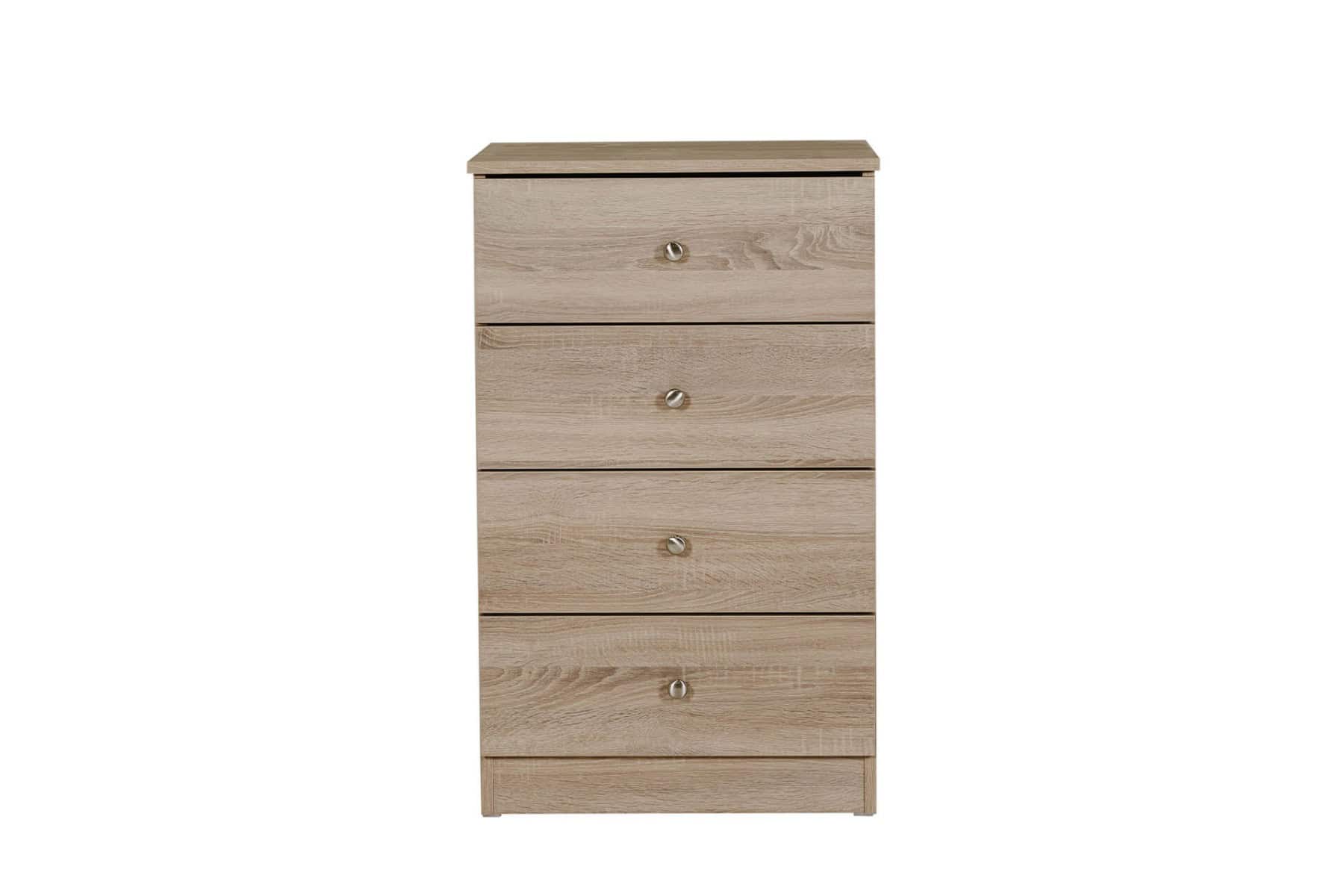 Levi 4 Drawer Chest - Oak - Image 3