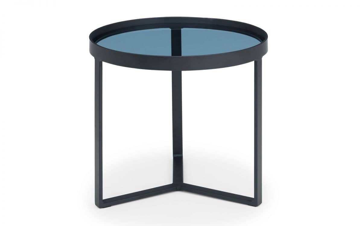 Scope Lamp Table - Smoked Glass - Image 3