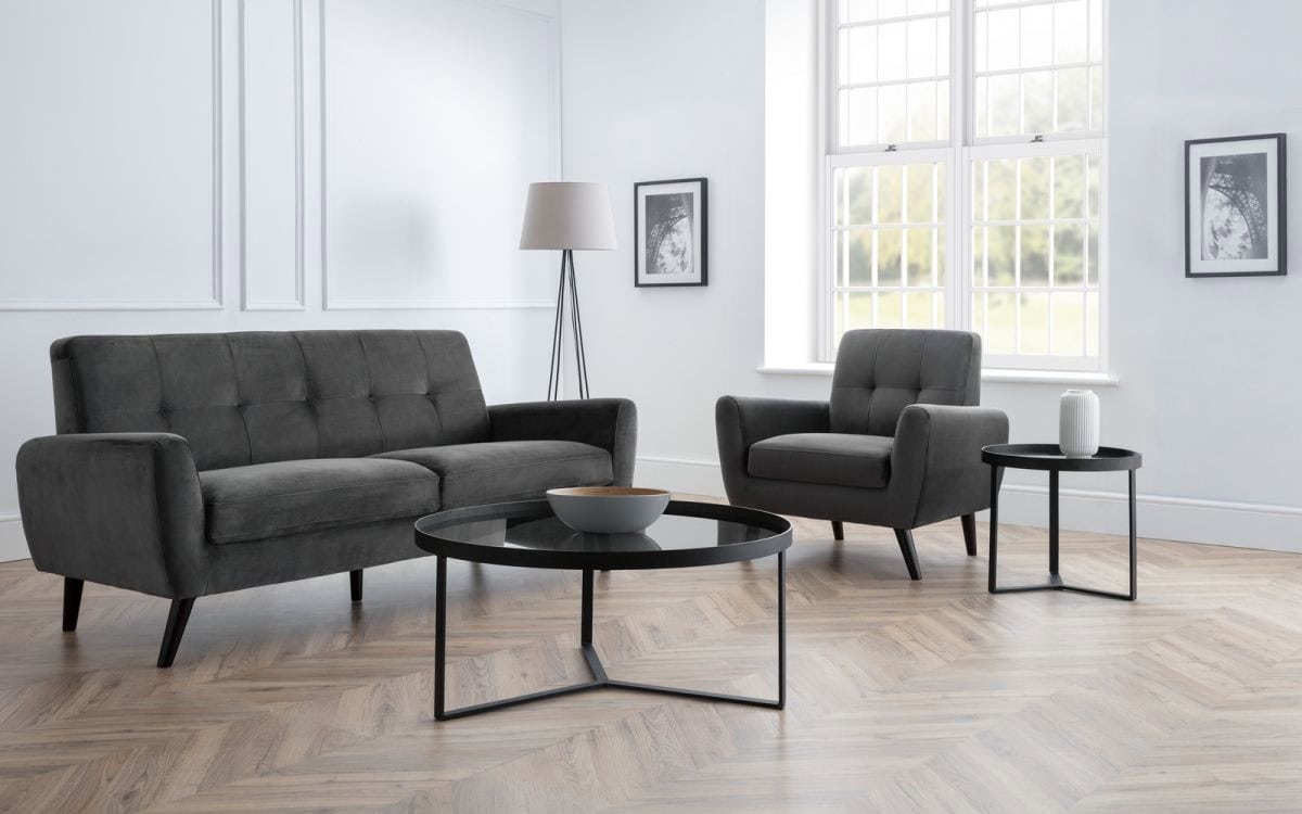 Scope Coffee Table - Smoked Glass - Image 4