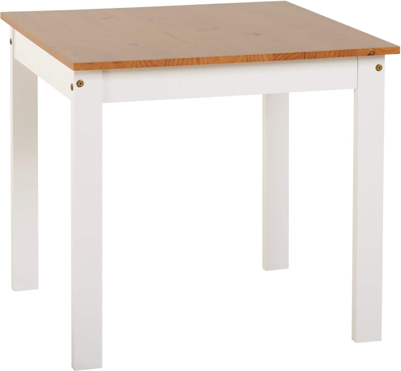 Ludlow 1+2 Dining Set - White/Oak Lacquer - Image 2