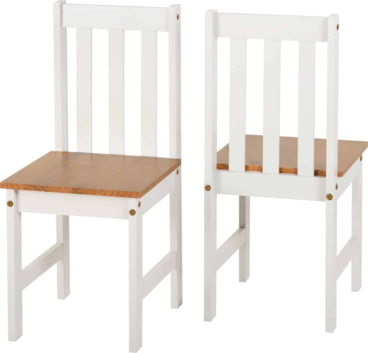Ludlow 1+4 Dining Set - White/Oak Lacquer - Image 3