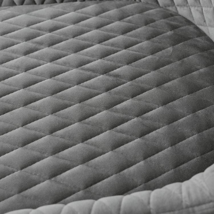 Watson Office Chair - Grey Velvet - Image 7