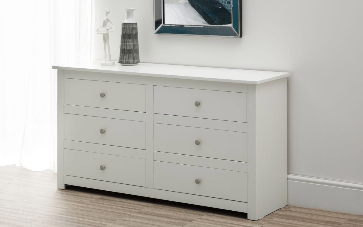 Scottie 6 Drawer Chest - Surf White - Image 5