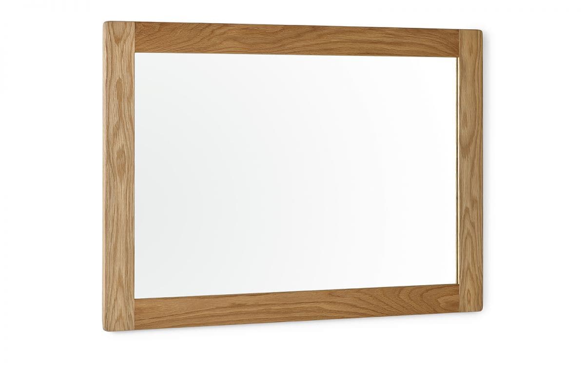 Malcolm Wall Mirror - Oak - Image 2