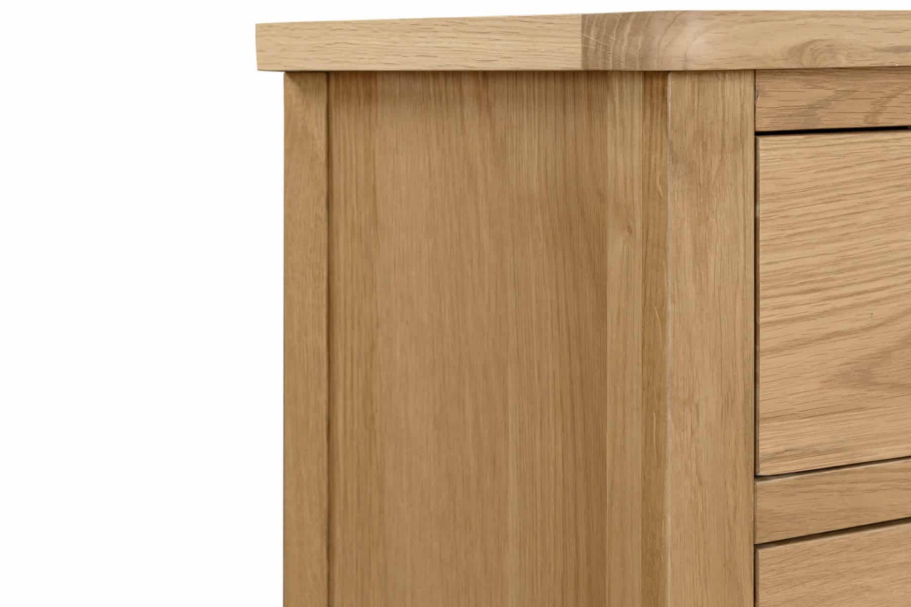 Marsden Bedside Table - Oak - Image 5