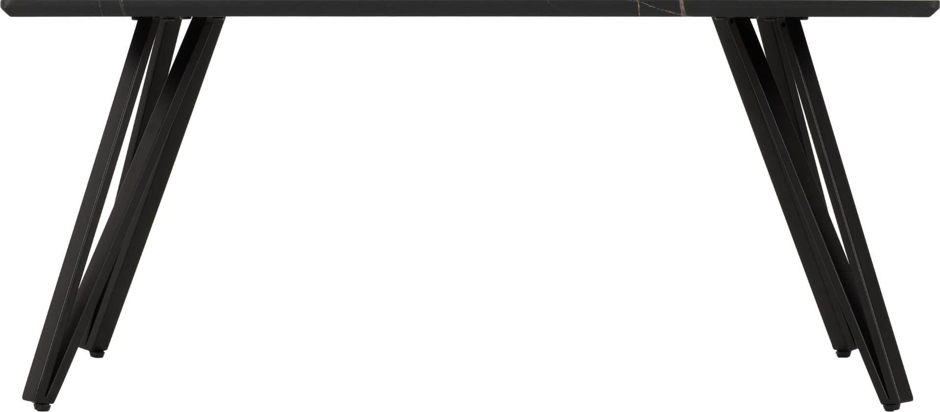 Marlow Coffee Table - Black Marble - Image 2