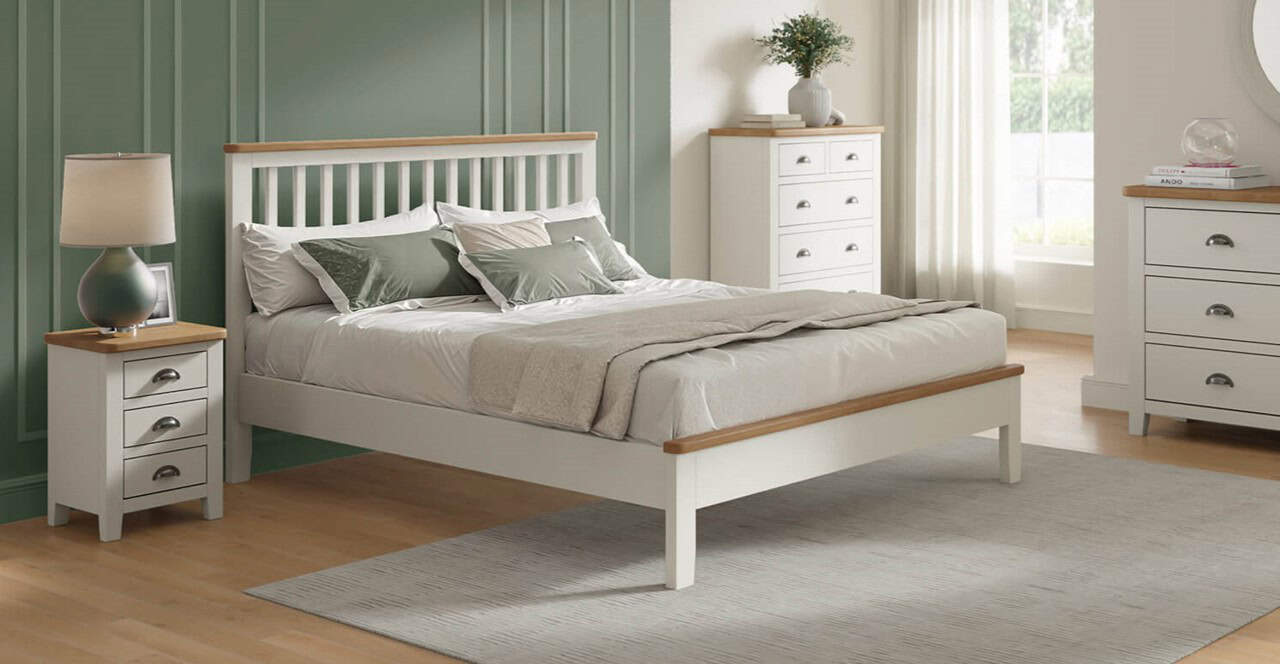 Mellor 4ft6 Bedframe – Cashmere