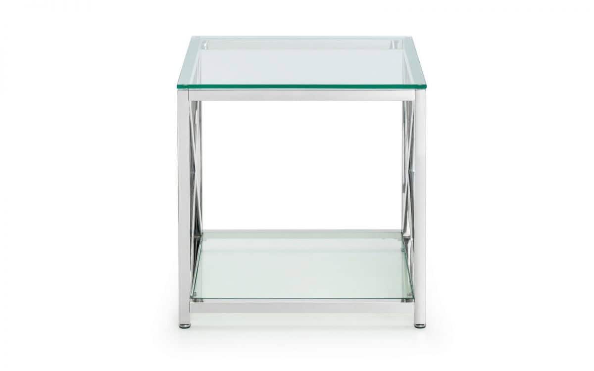 Boca Lamp Table - Chrome - Image 3
