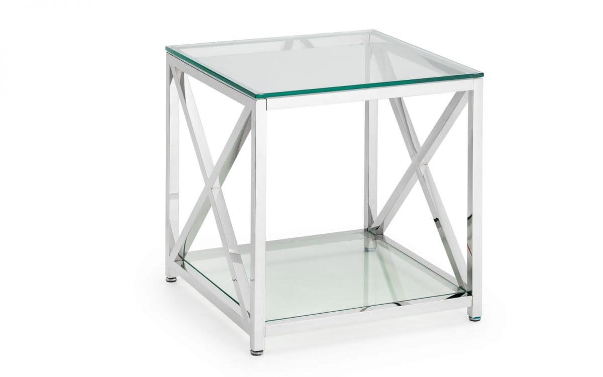 Boca Lamp Table - Chrome - Image 2