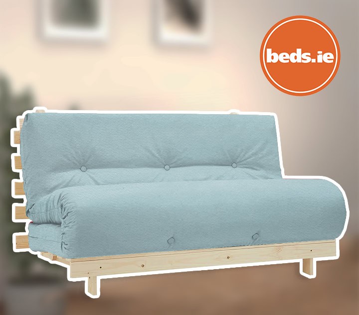 4ft6 Mito Futon Bed with Duck Egg Mattress
