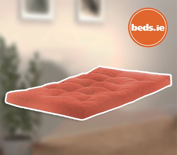 4ft6 Mito Futon Mattress – Coral