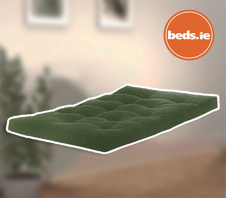 4ft6 Mito Futon Mattress – Forest Green