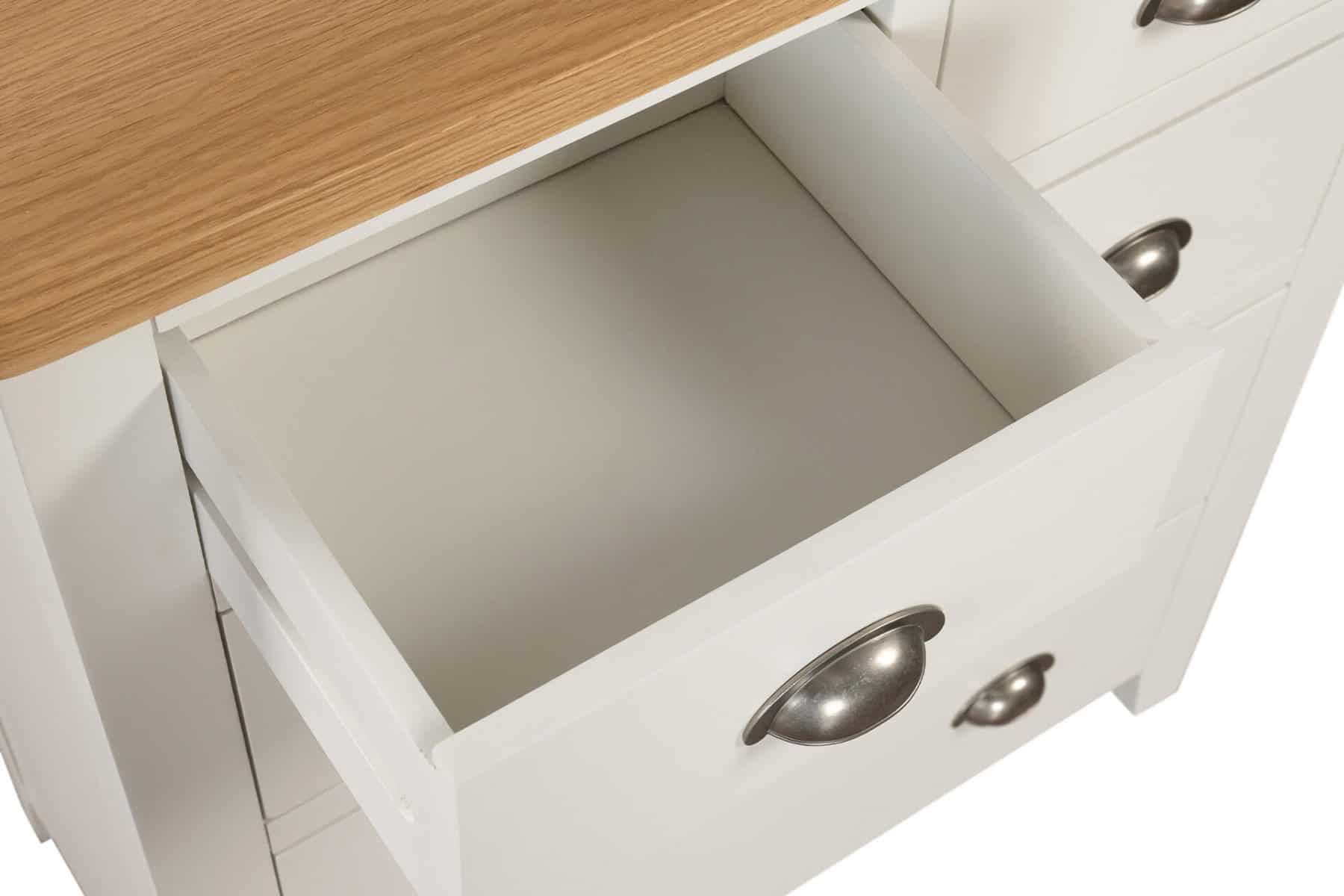 Mellor 5 Drawer Tall Chest - Cashmere - Image 3
