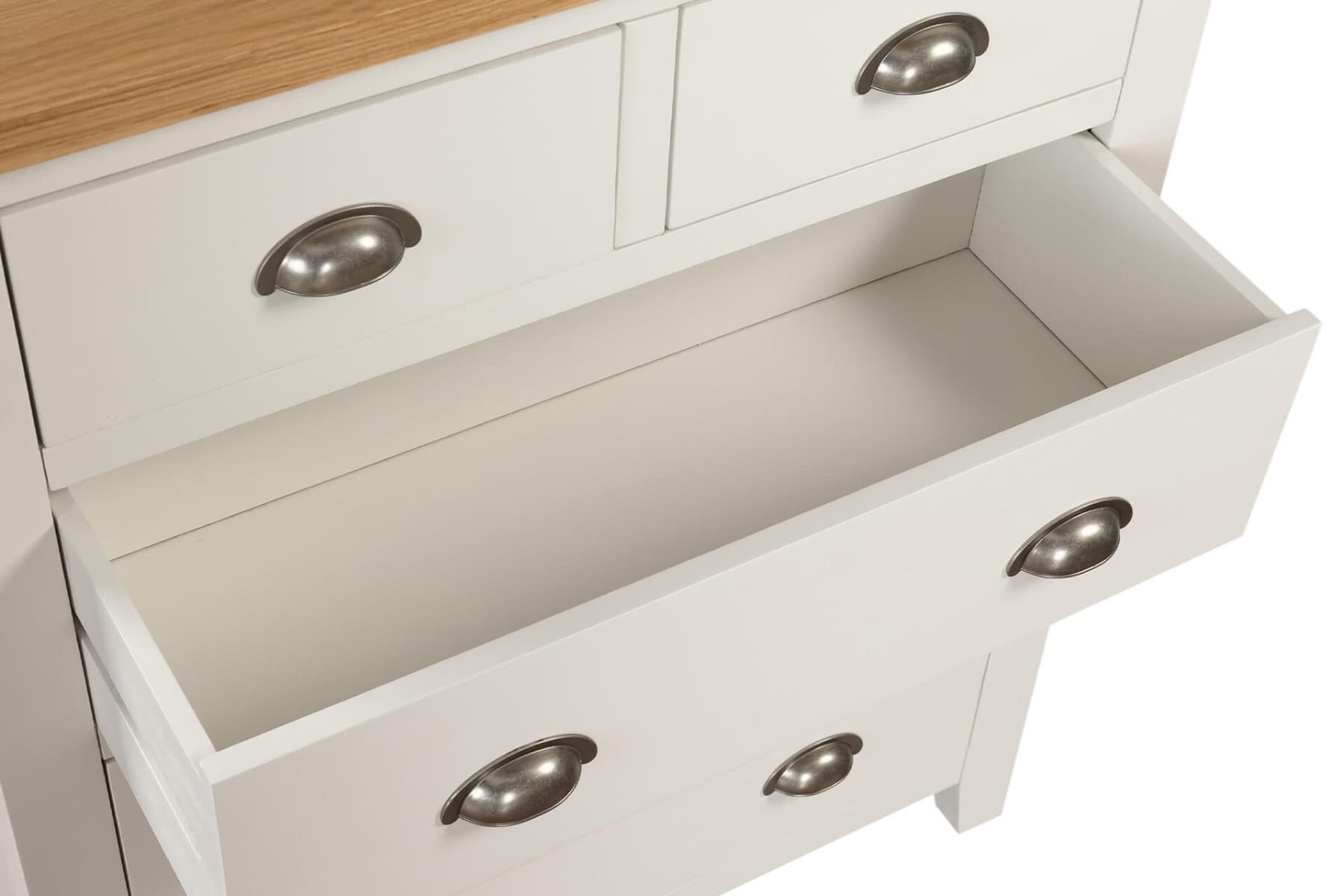 Mellor 5 Drawer Tall Chest - Cashmere - Image 4