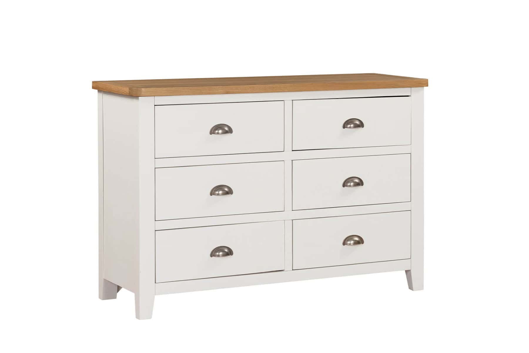 Mellor 6 Drawer Dressing Chest - Cashmere - Image 2