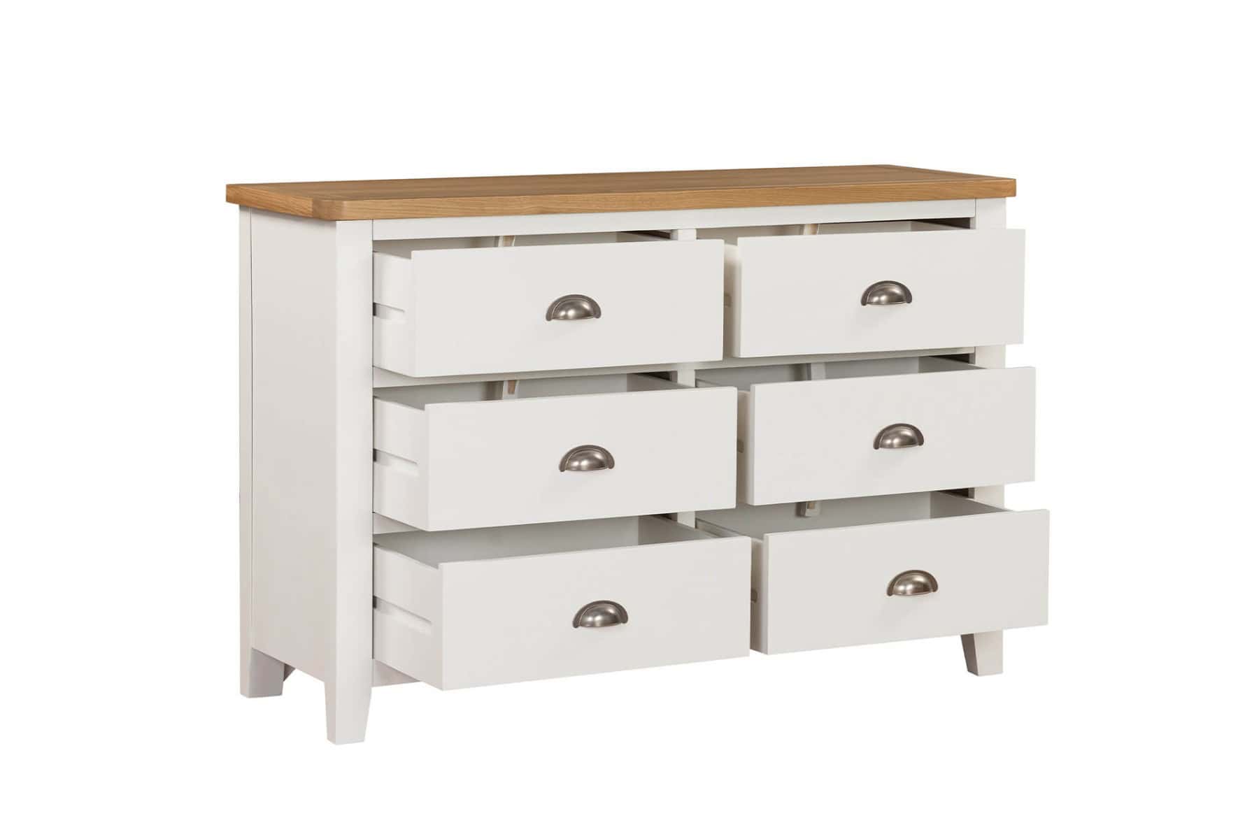 Mellor 6 Drawer Dressing Chest - Cashmere - Image 3