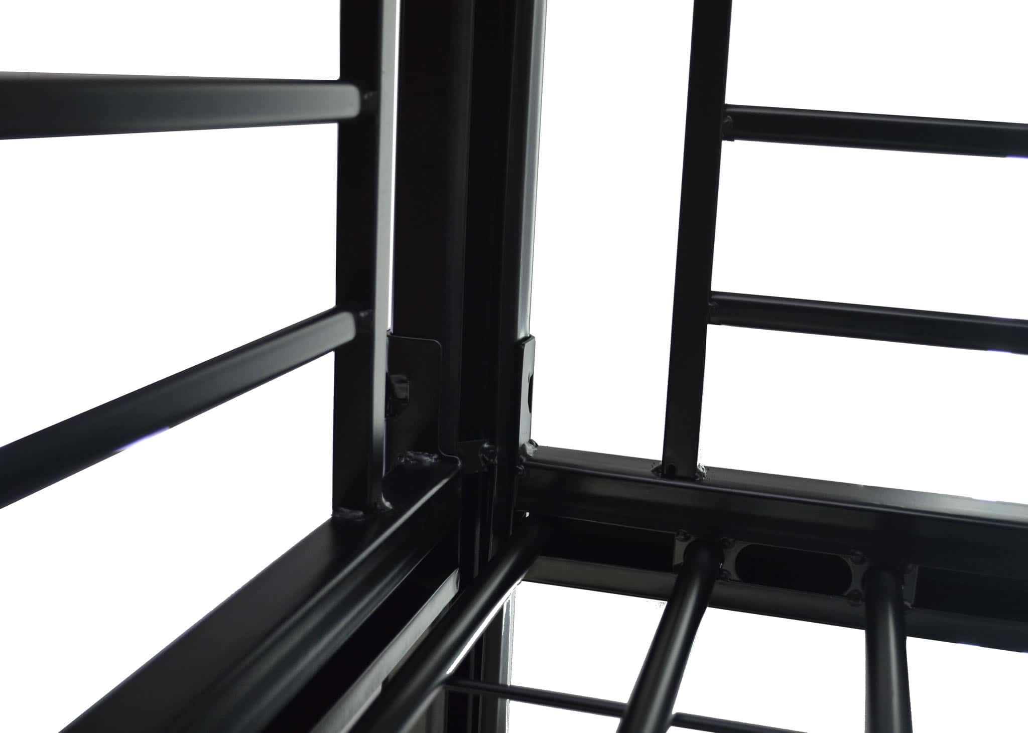 No Bolts 3ft Contract Bunk Bed in Silver