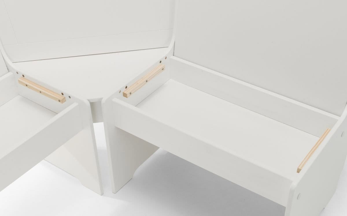 Cardiff Corner Dining Set - Surf White - Image 4