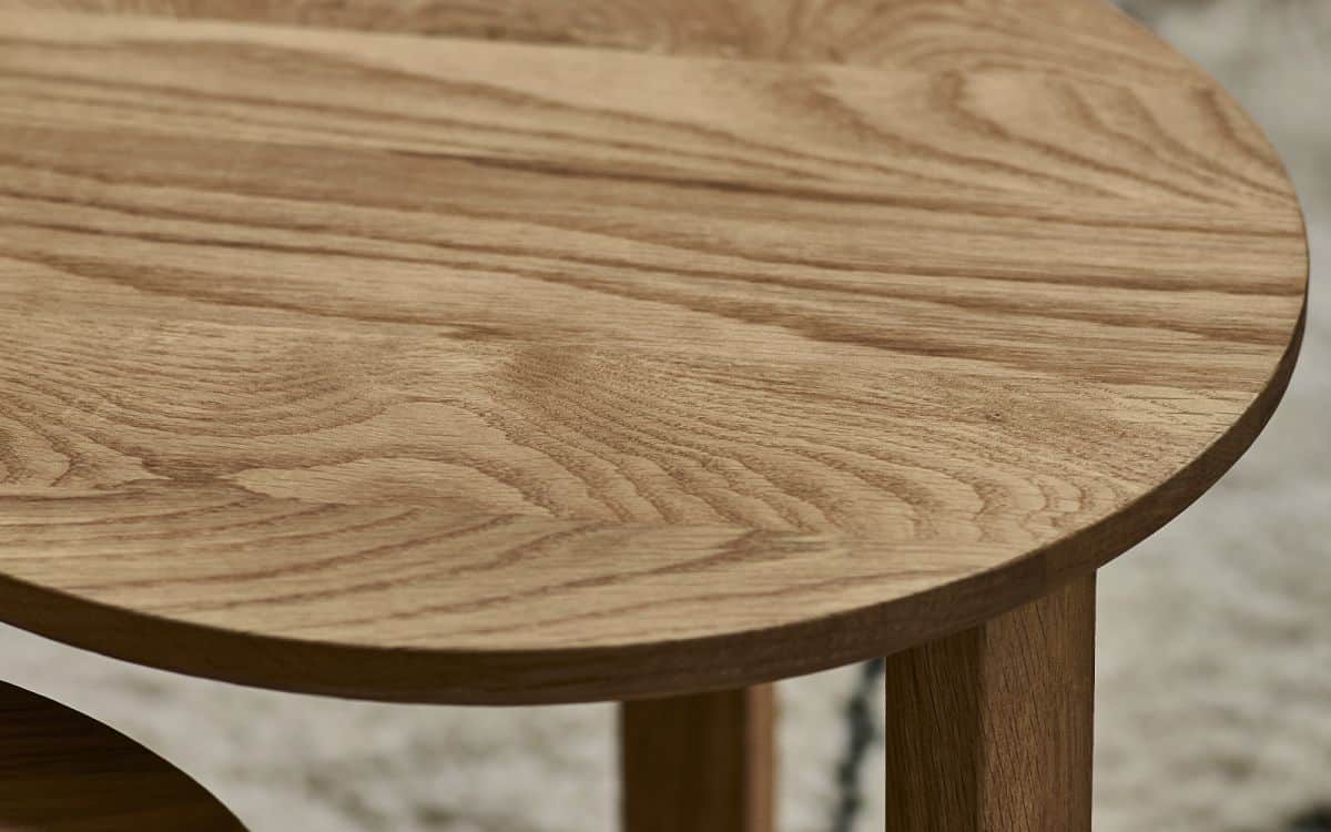 Nidal Nest of Tables - Oak - Image 4