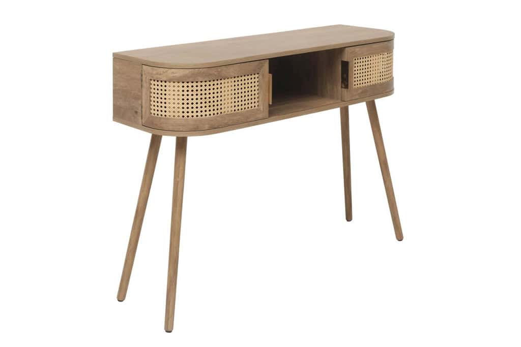 Noah Console Table - Oak - Image 7