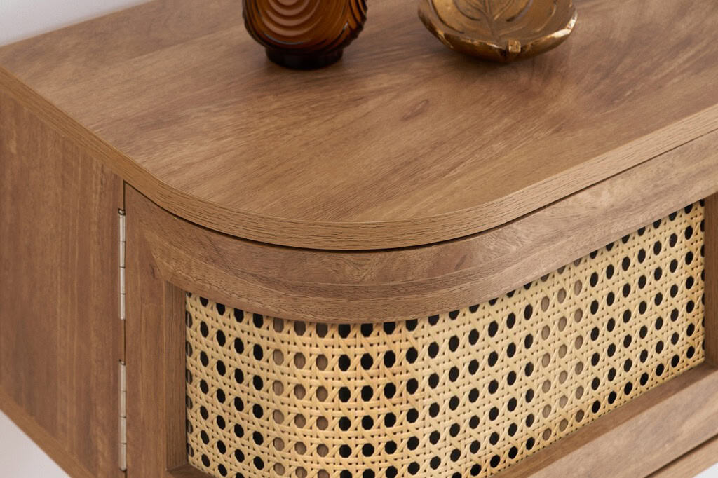 Noah Console Table - Oak - Image 5