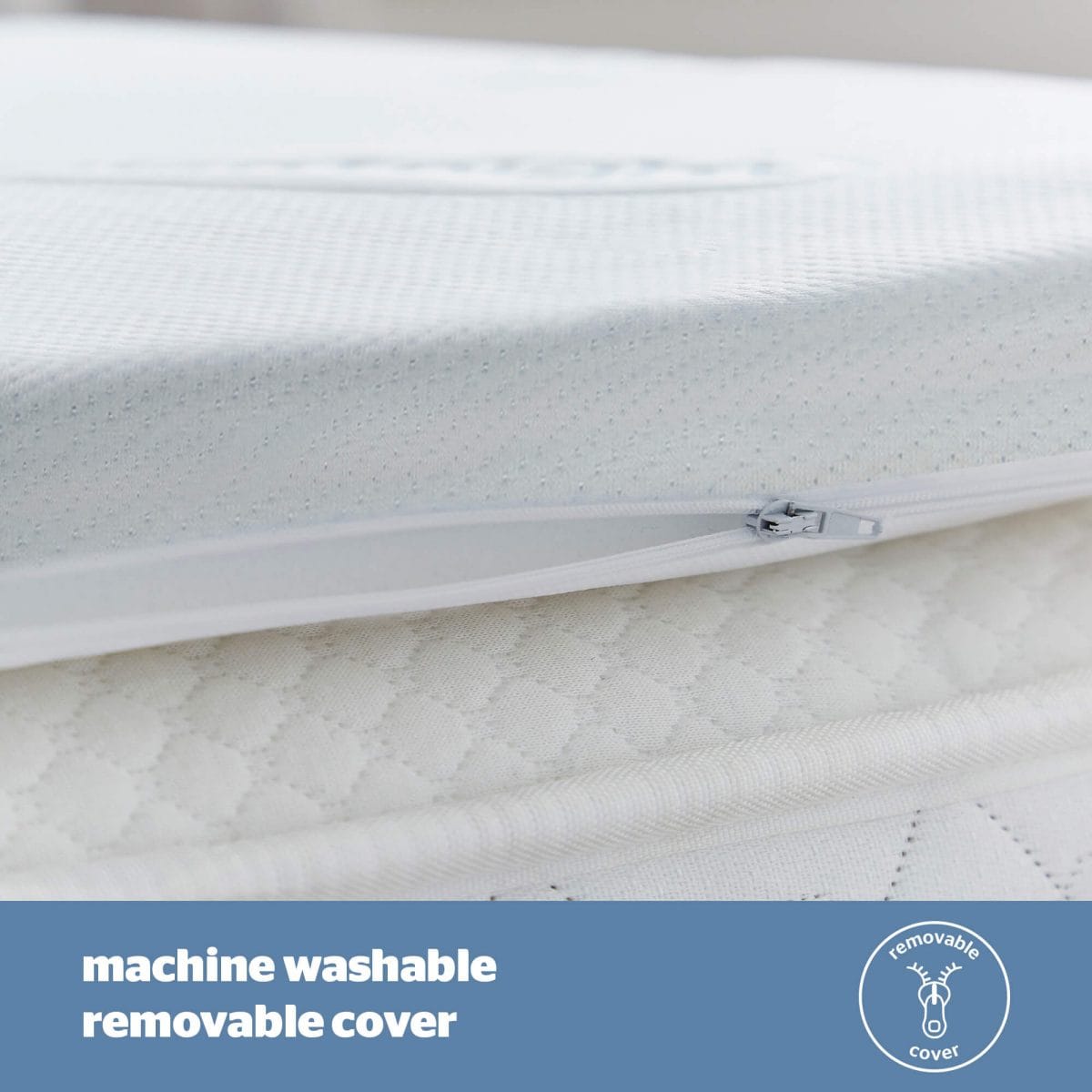 Silentnight Orthopedic 3cm Mattress Topper - 5ft King Size - Image 7