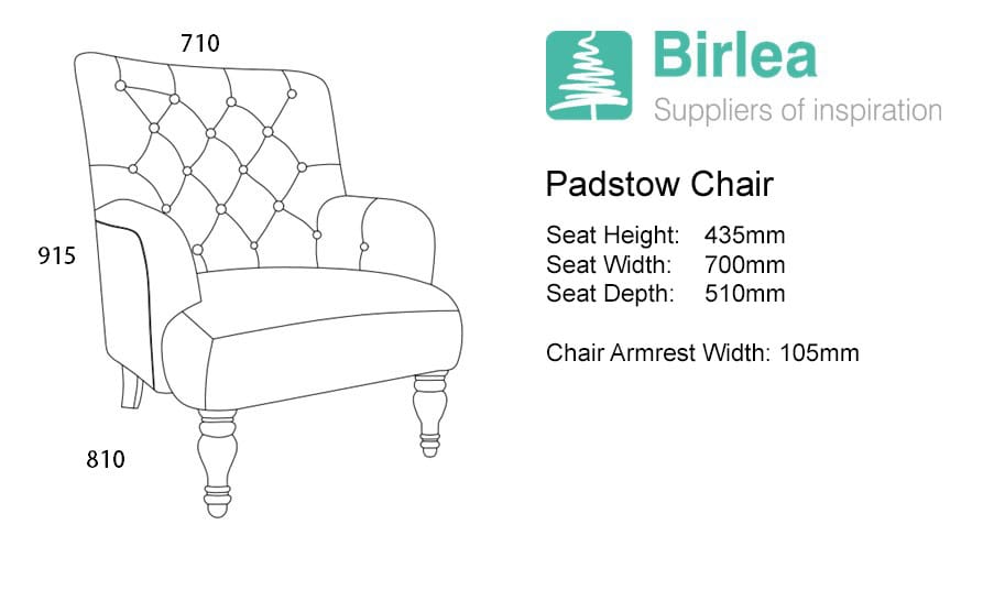Padstow Armchair - Wheat - Image 16
