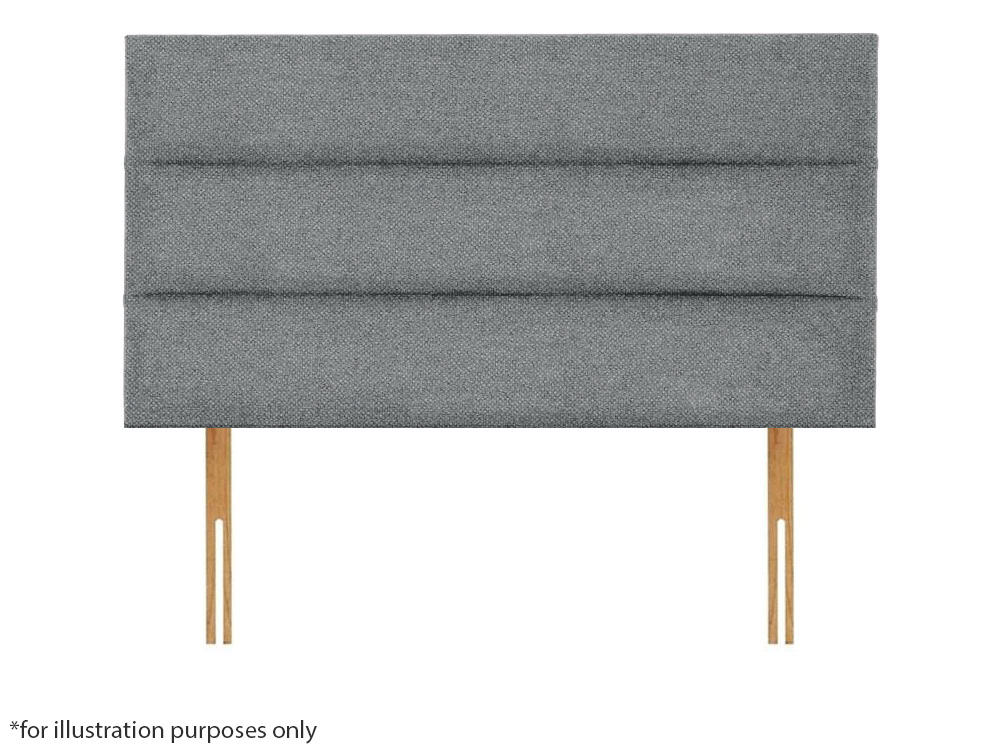 Apollo 3ft Plymouth 26in Headboard – House Grey