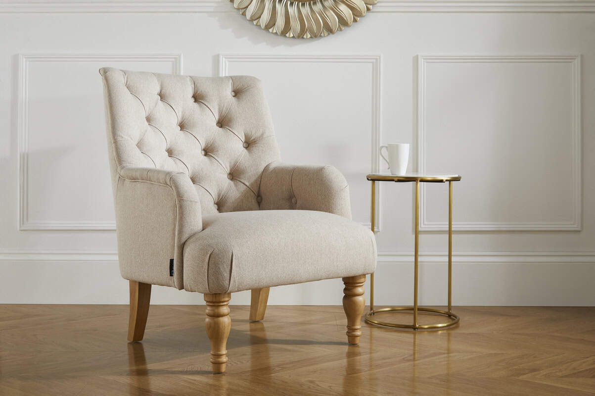 Padstow Armchair - Wheat - Image 4