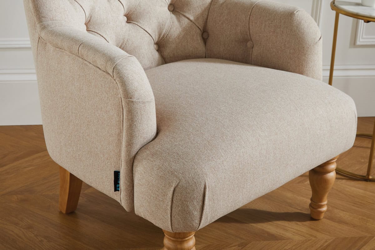 Padstow Armchair - Wheat - Image 8