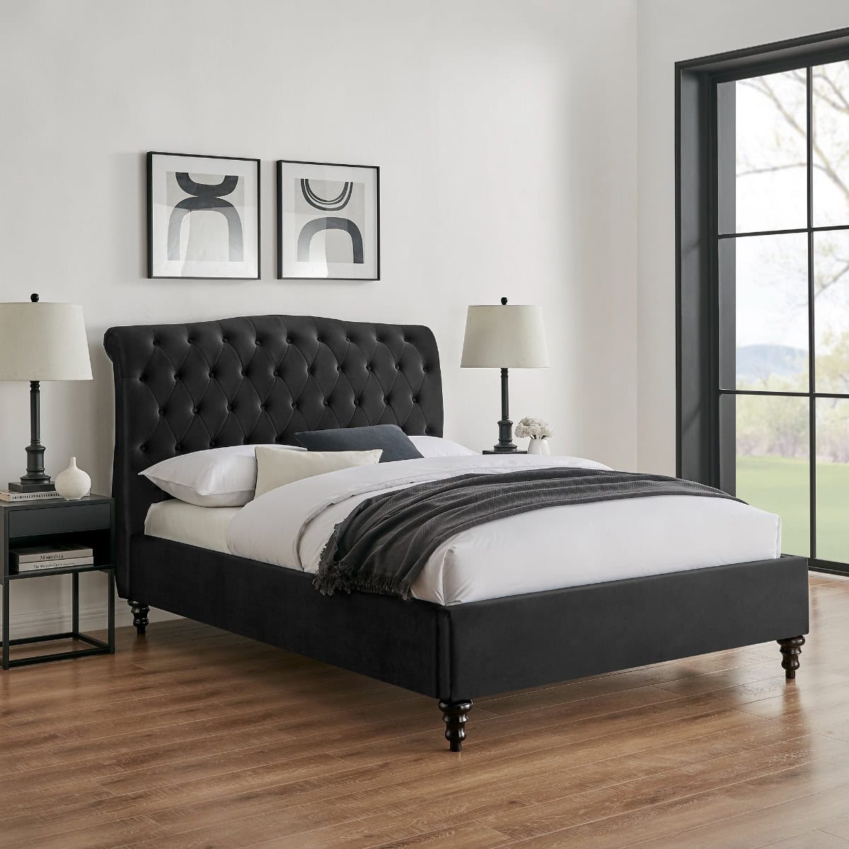 Limelight Rosa 3ft Bedframe – Black