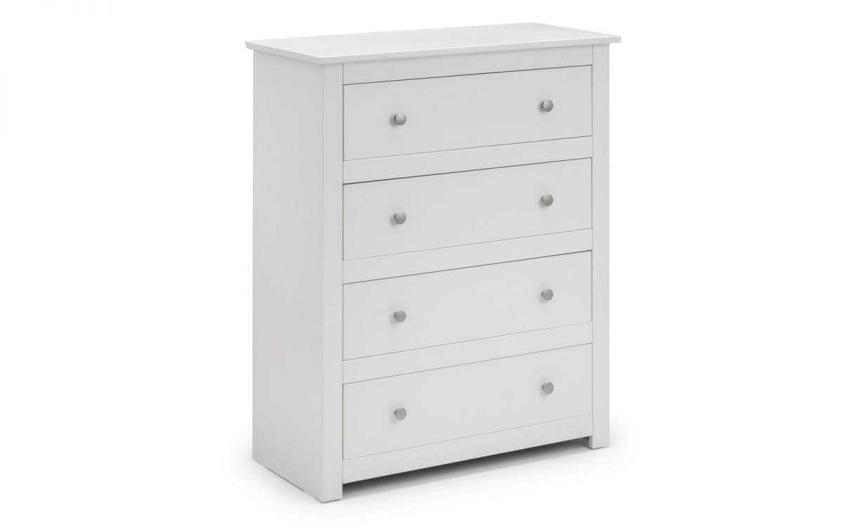 Scottie 4 Drawer Chest - Surf White - Image 2