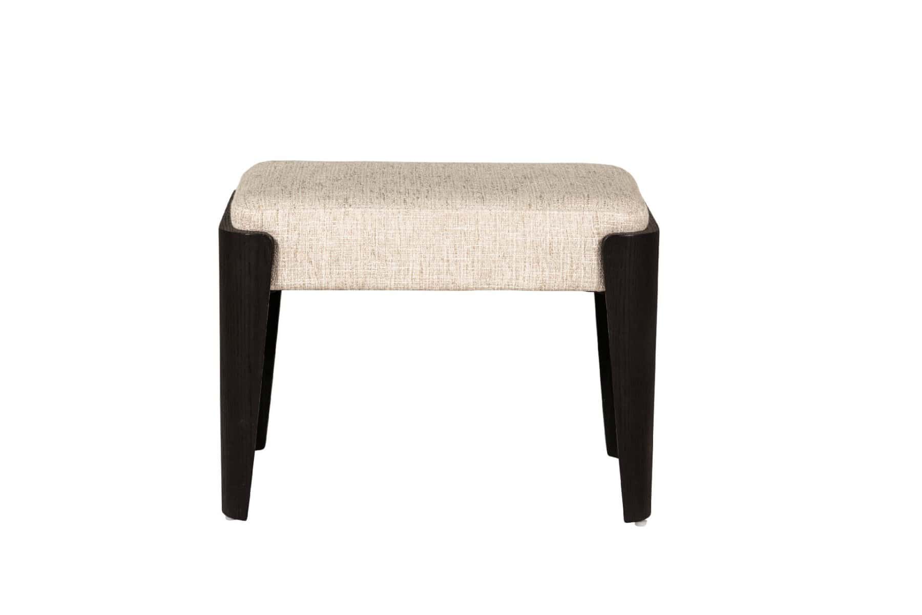 Rhodes Dressing Stool - Ebony - Image 2