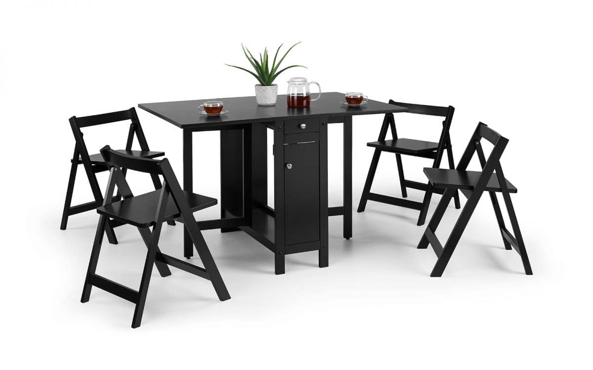 Marrow Dining Set - Black - Image 5