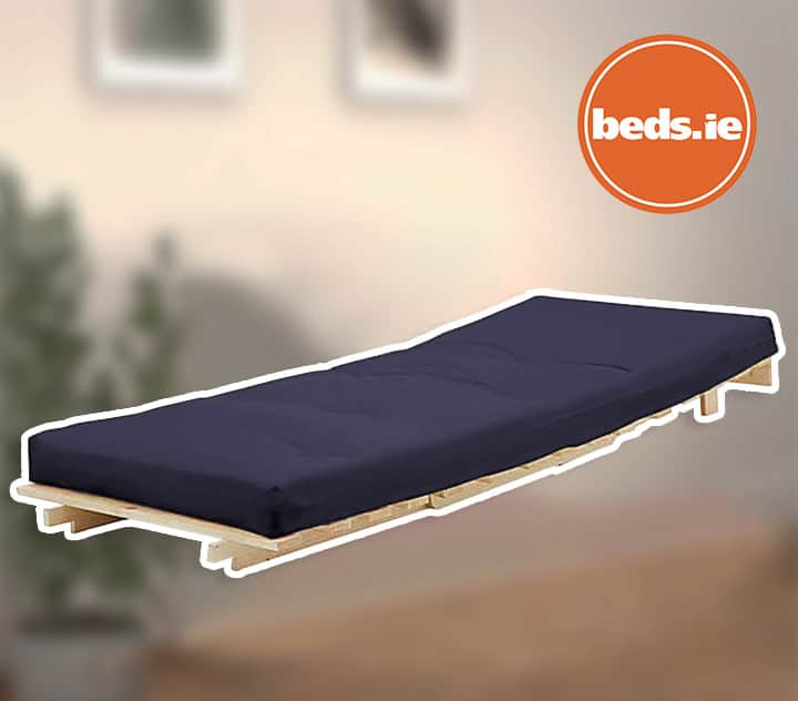 2ft6 Mito Futon Bed with Navy Mattress - Image 2