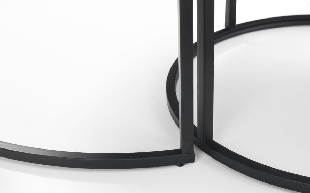 Sawmill Nesting Coffee Table - Concrete Grey - Image 5