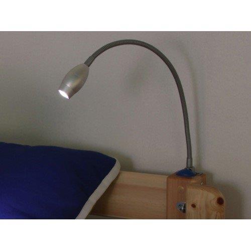 Kids Avenue Noah F Highsleeper - White with Silver Cushion - Image 4