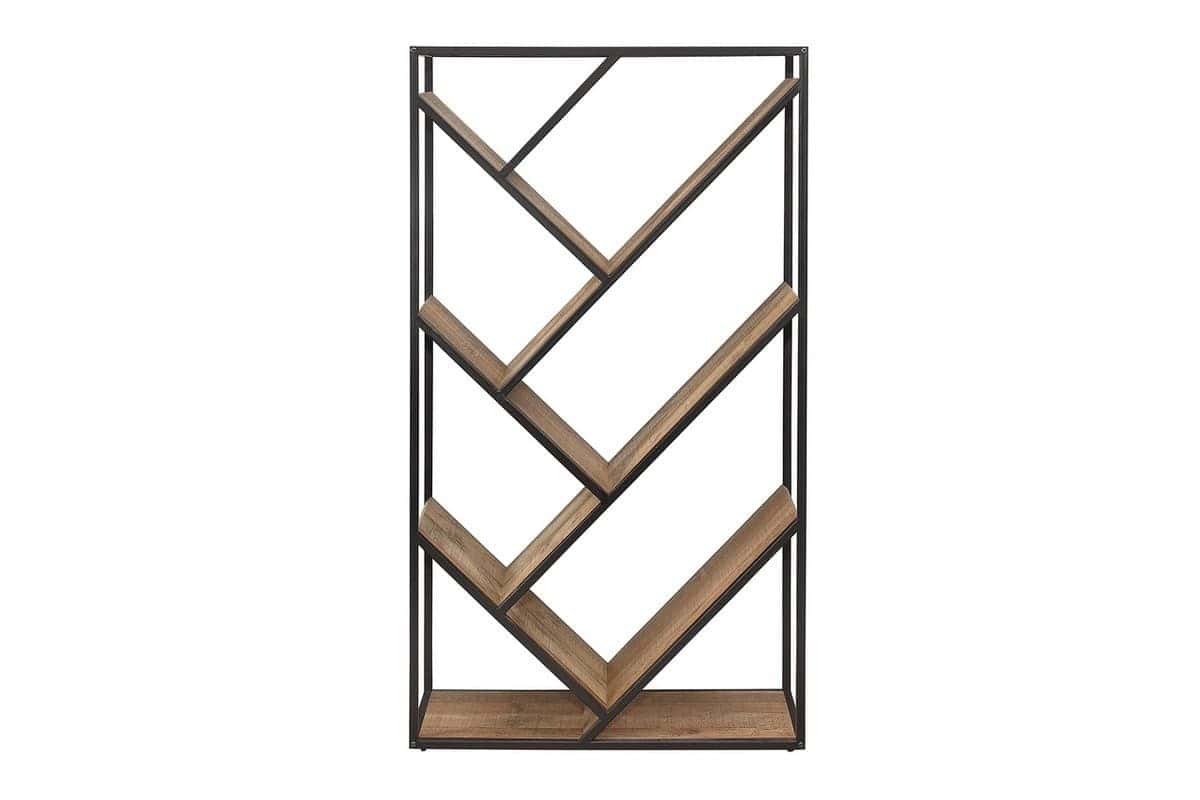 Urban Rustic Diagonal Bookcase - Image 4