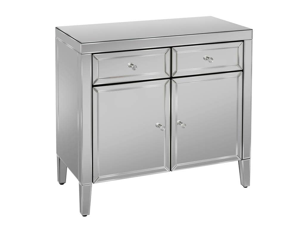 Valencia Mirrored 2 Drawer 2 Door Sideboard